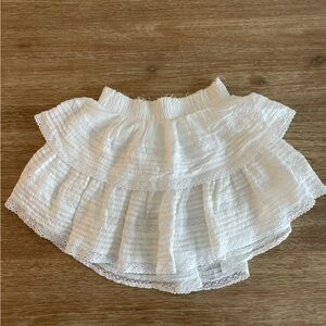 Aerie White Mini Skirt